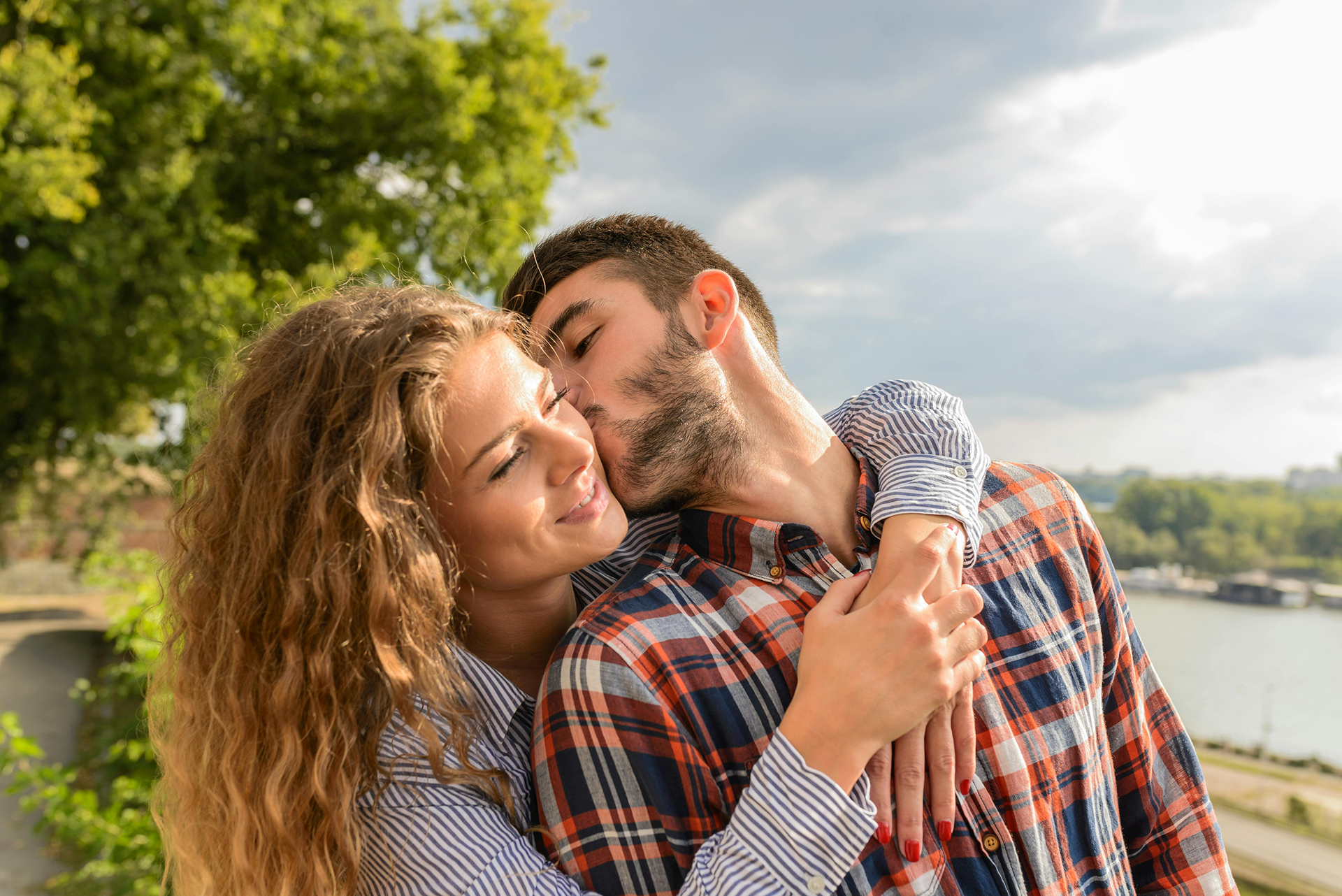 Pareja feliz